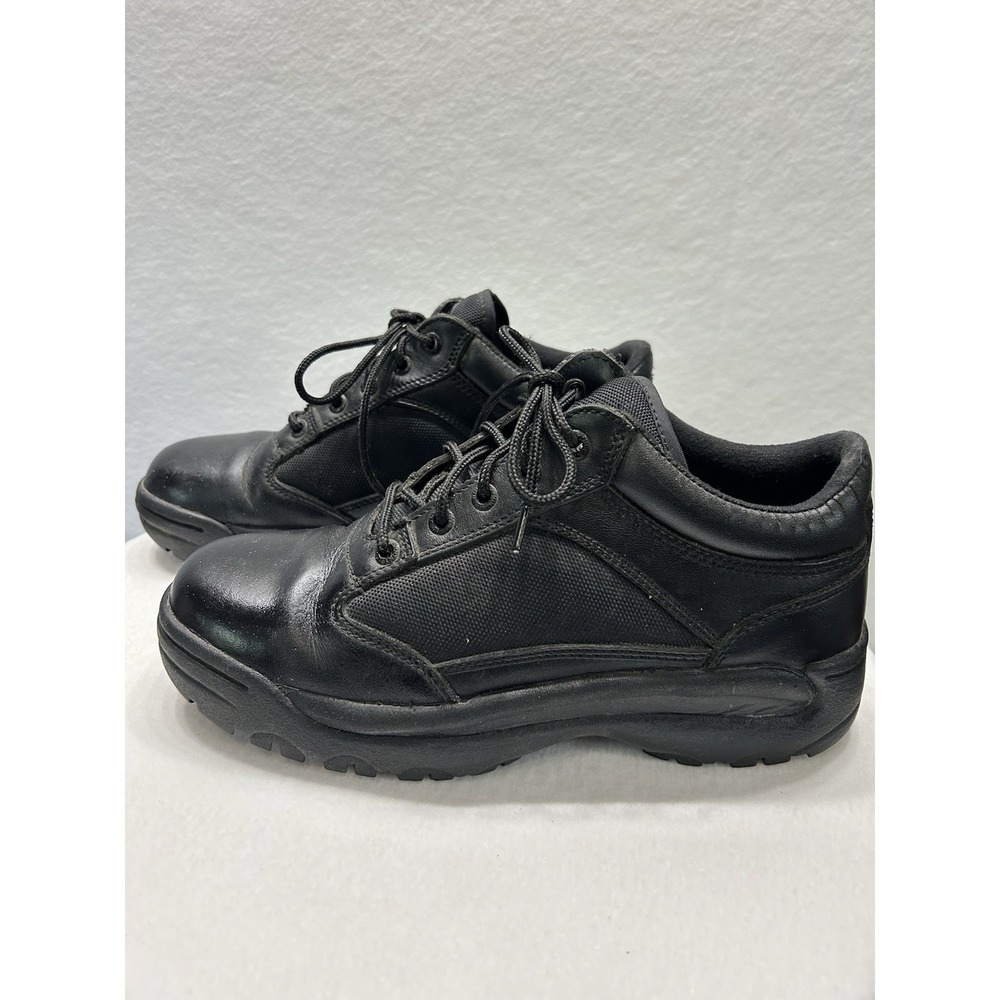 Rocky Men's 8W AlphaForce Oxford Shoes‎ Black Rugged #2068